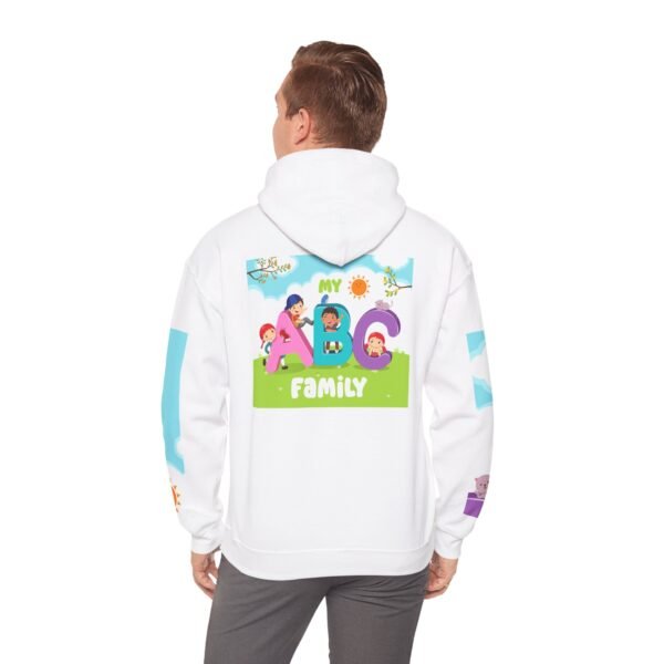 Colorful Family Themed Hoodie for Kids