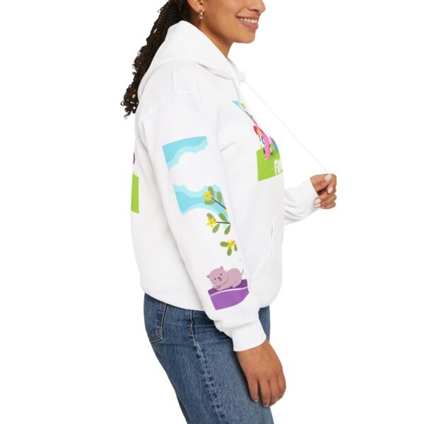 Colorful Family Themed Hoodie for Kids
