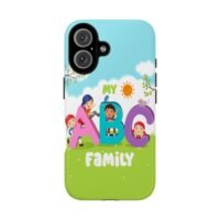 Colorful Kids' Phone Case for Family Fun, Customizable Gift
