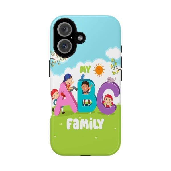 Colorful Kids' Phone Case for Family Fun, Customizable Gift