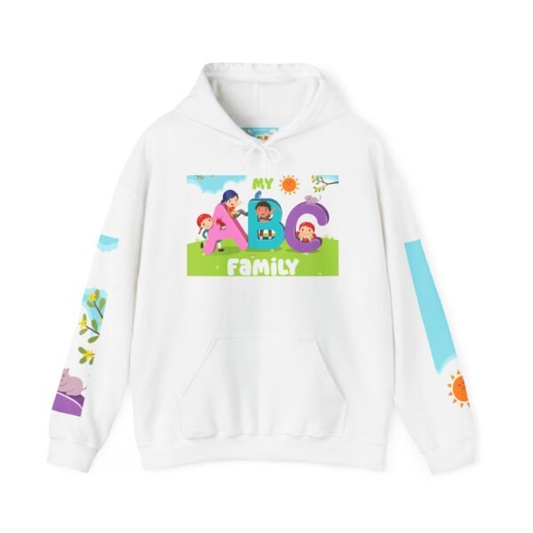 Colorful Family Themed Hoodie for Kids