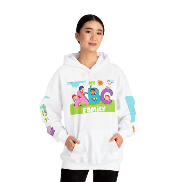 Colorful Family Themed Hoodie for Kids