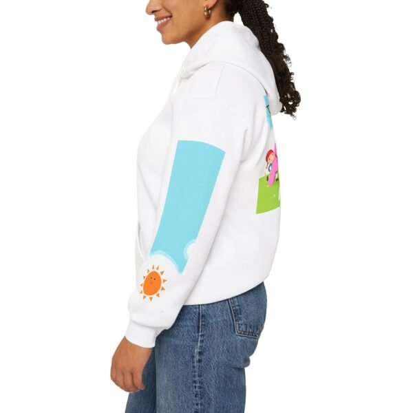 Colorful Family Themed Hoodie for Kids