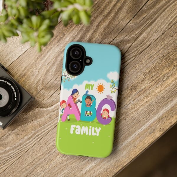 Colorful Kids' Phone Case for Family Fun, Customizable Gift