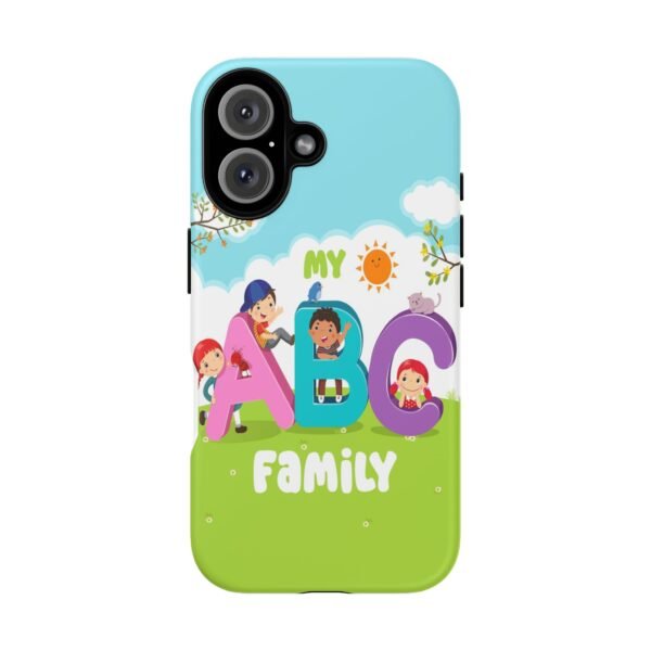 Colorful Kids' Phone Case for Family Fun, Customizable Gift