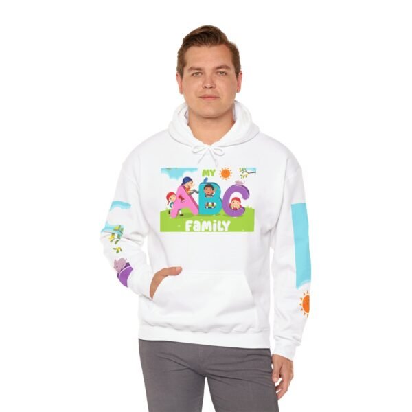 Colorful Family Themed Hoodie for Kids