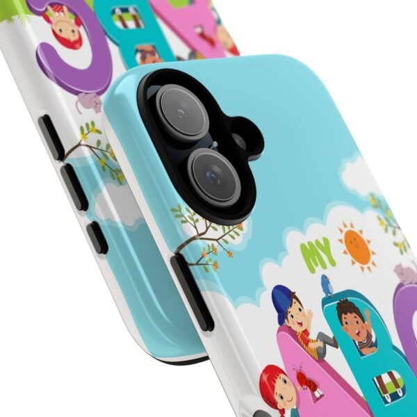 Colorful Kids' Phone Case for Family Fun, Customizable Gift
