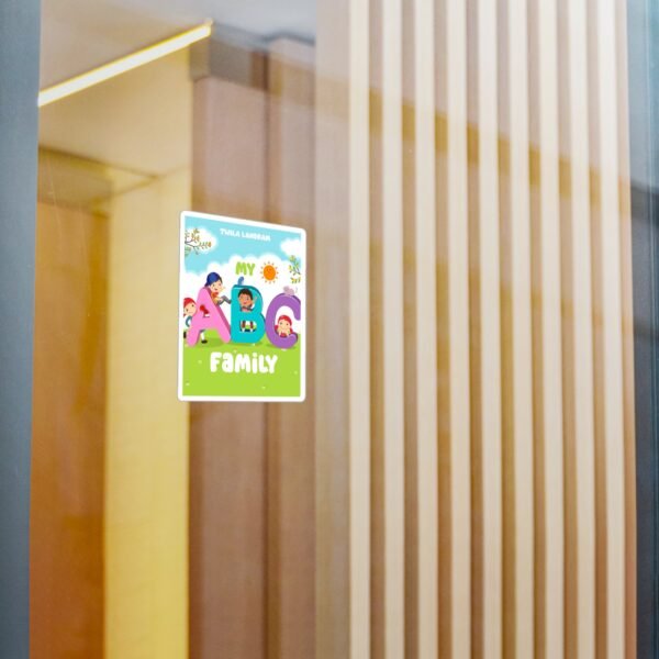 Vinyl Decal Stickers - Colorful Kids' Family ABC Design