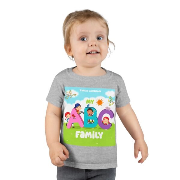 Toddler T-Shirt My ABC Family Cute Kids Tee Fun Family Apparel Learning Tee