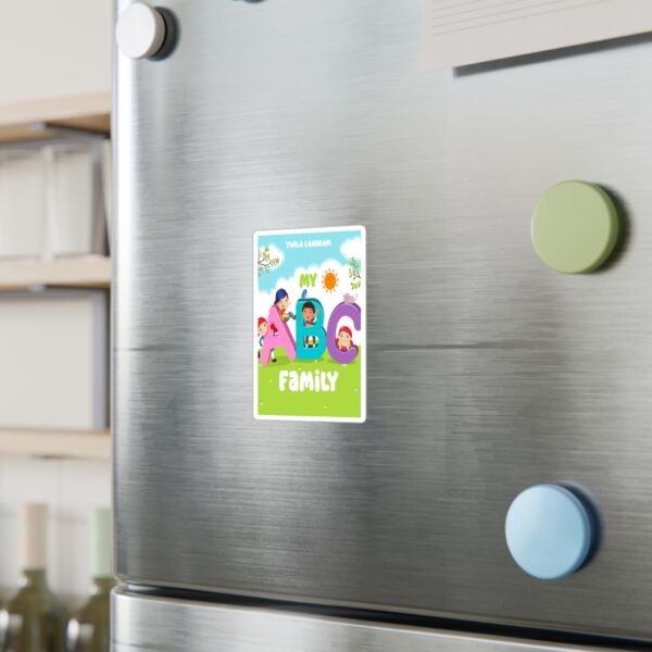 Vinyl Decal Stickers - Colorful Kids' Family ABC Design